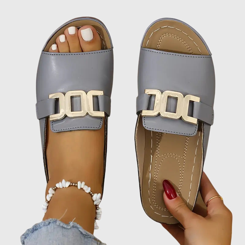 MOREAU LYON | SANDALES À BOUCLE POUR FEMMES