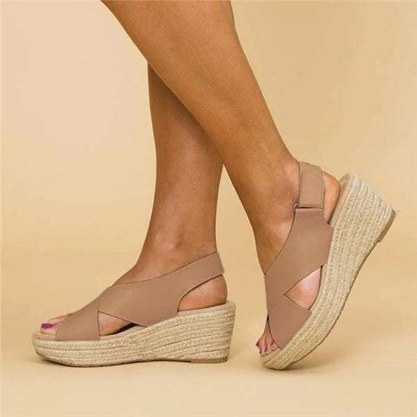 MOREAU LYON | ESPADRILLES COMPENSÉES POUR FEMME