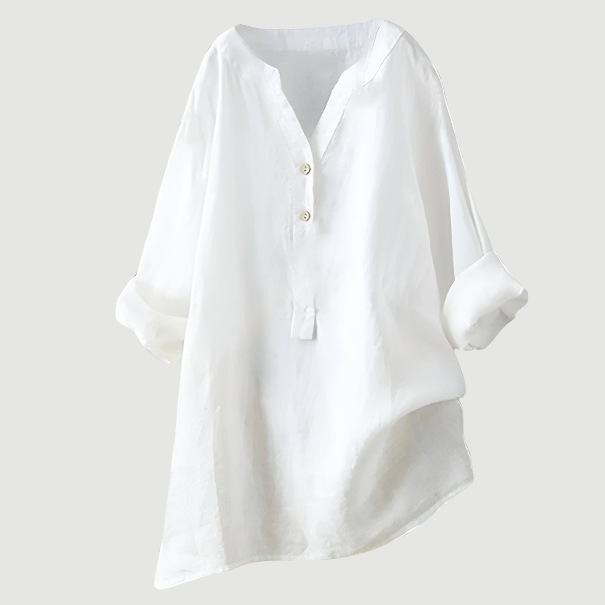 VIDAL BORDEAUX | BLOUSE EN MÉLANGE DE LIN POUR FEMMES
