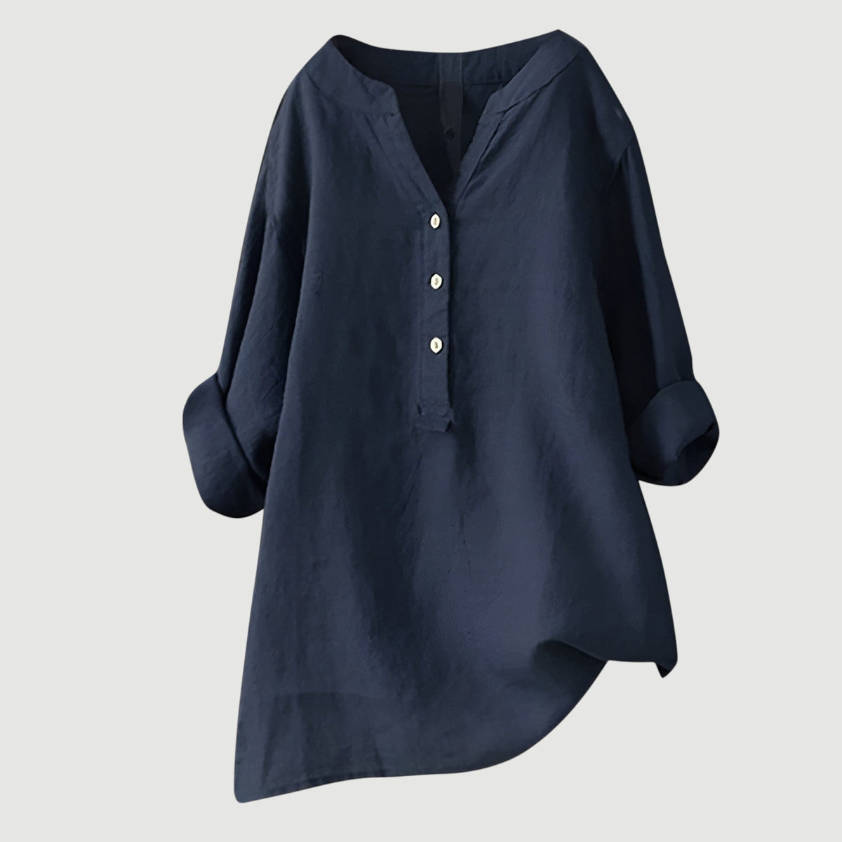 VIDAL BORDEAUX | BLOUSE EN MÉLANGE DE LIN POUR FEMMES