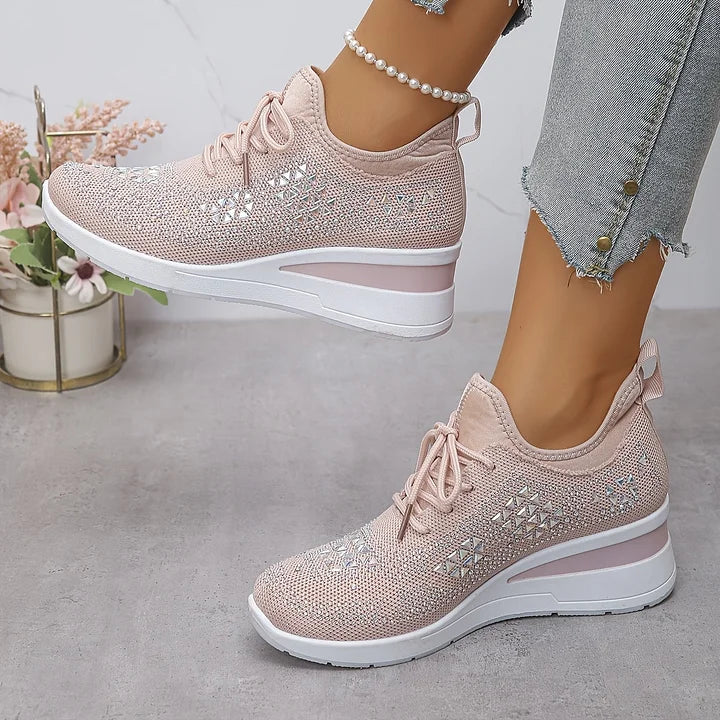 MOREAU LYON | BASKETS EN STRASS POUR FEMMES
