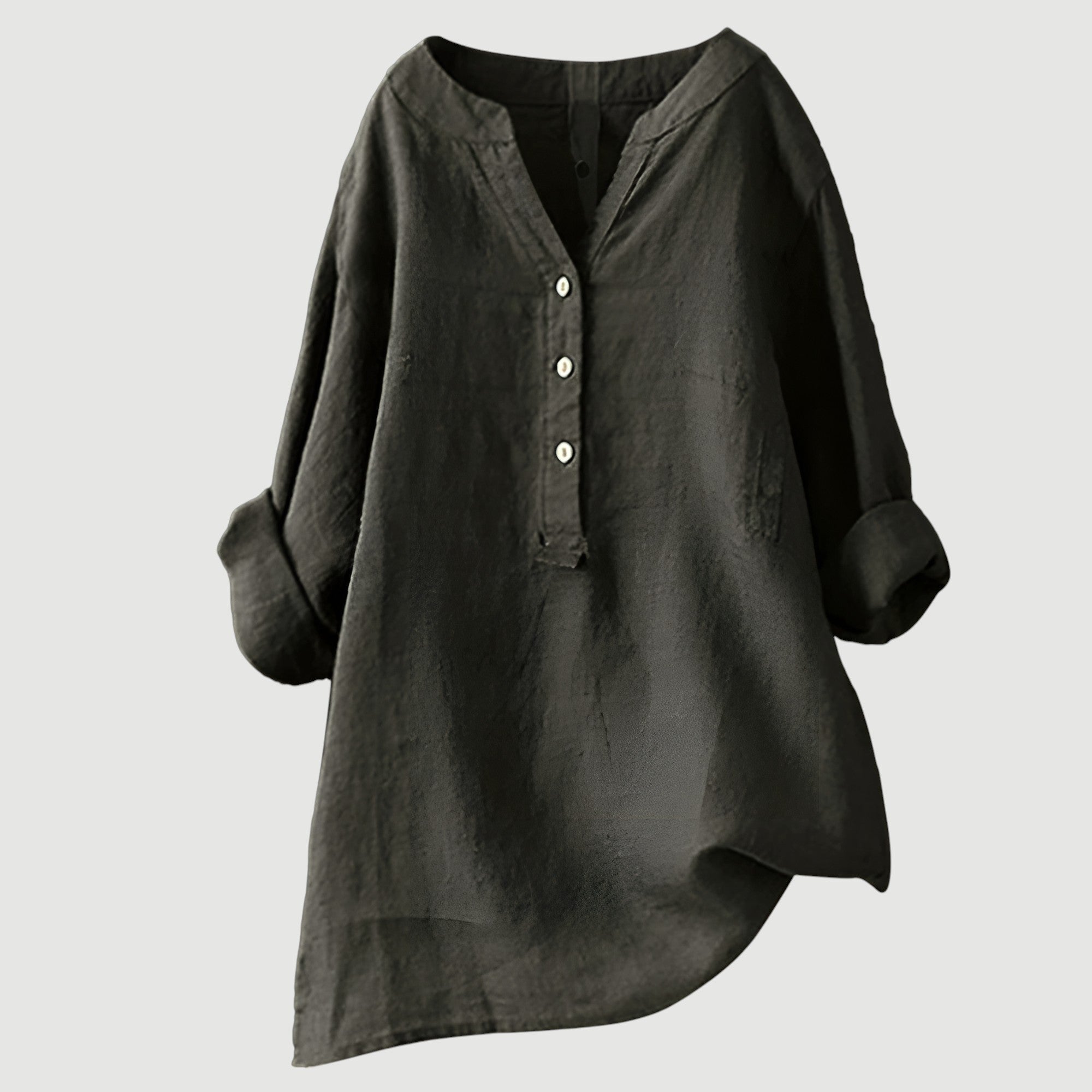 VIDAL BORDEAUX | BLOUSE EN MÉLANGE DE LIN POUR FEMMES