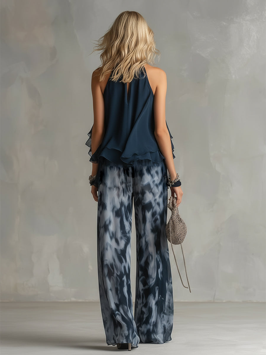 MOREAU LYON | ENSEMBLE PANTALON FLUIDE POUR FEMMES