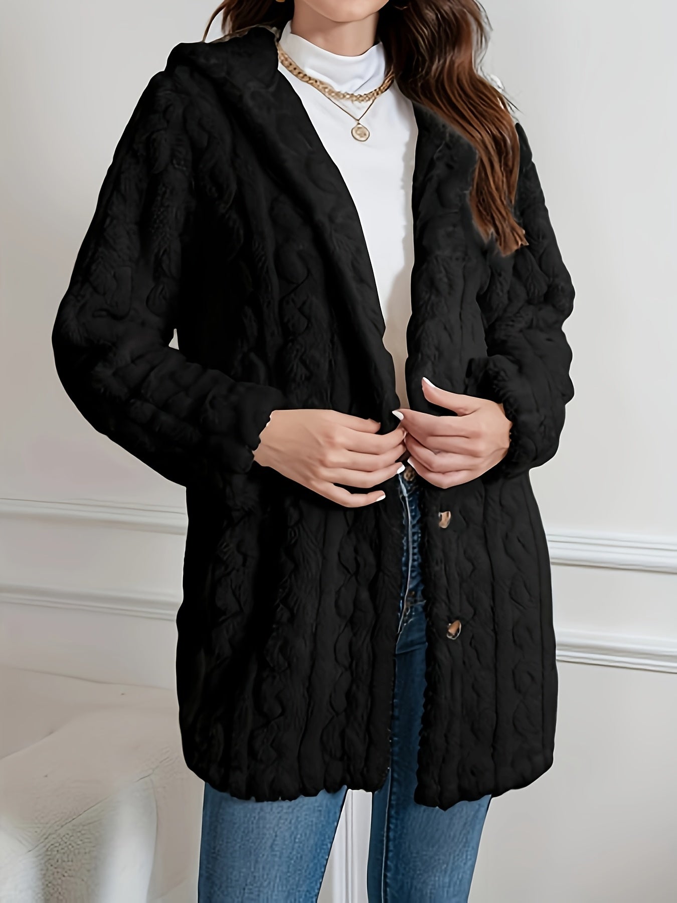 VIDAL BORDEAUX | VESTE TEXTURÉE DOUILLETTE POUR FEMMES