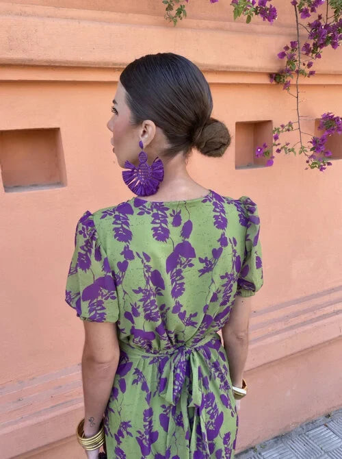 VIDAL BORDEAUX | ROBE ÉLÉGANTE D'ÉTÉ POUR FEMMES