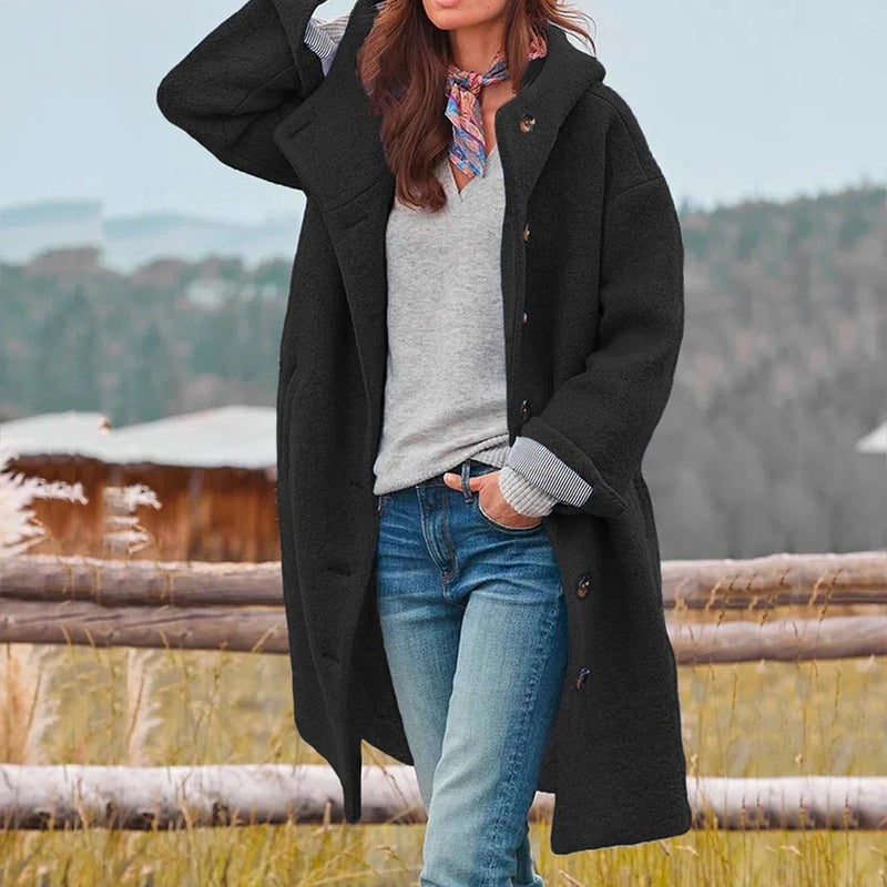 VIDAL BORDEAUX | MANTEAU À CAPUCHE POUR FEMMES
