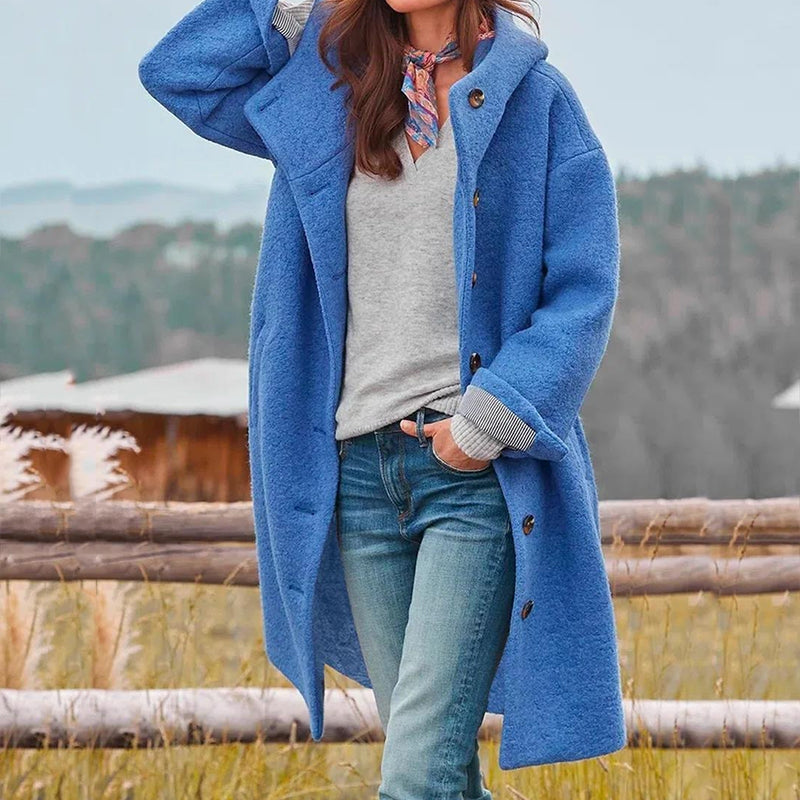 VIDAL BORDEAUX | MANTEAU À CAPUCHE POUR FEMMES