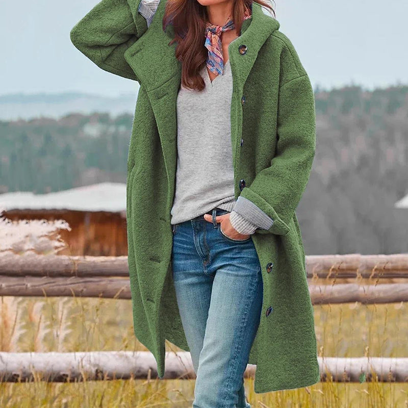VIDAL BORDEAUX | MANTEAU À CAPUCHE POUR FEMMES