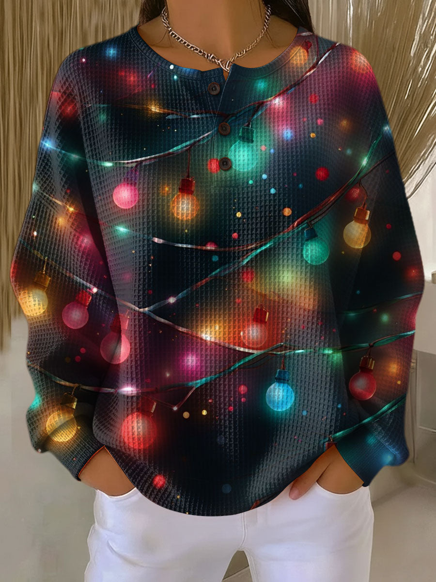 Noelle | Pull de Noël Festif avec Lumières