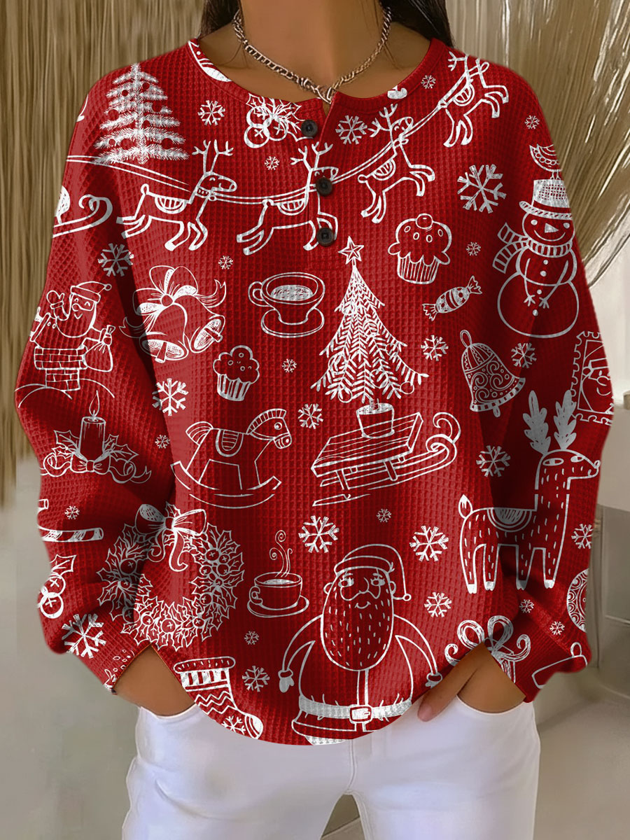 VIDAL BORDEAUX | PULL EN TRICOT GAUFRE POUR FEMMES