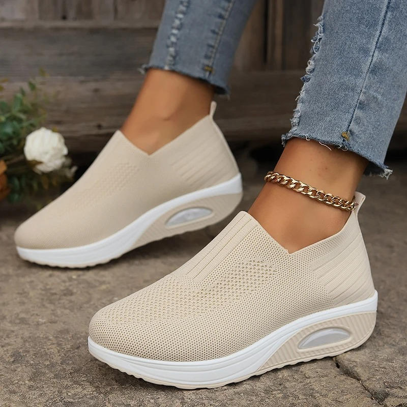 MOREAU LYON | BASKETS MESH À ENFILER POUR FEMMES
