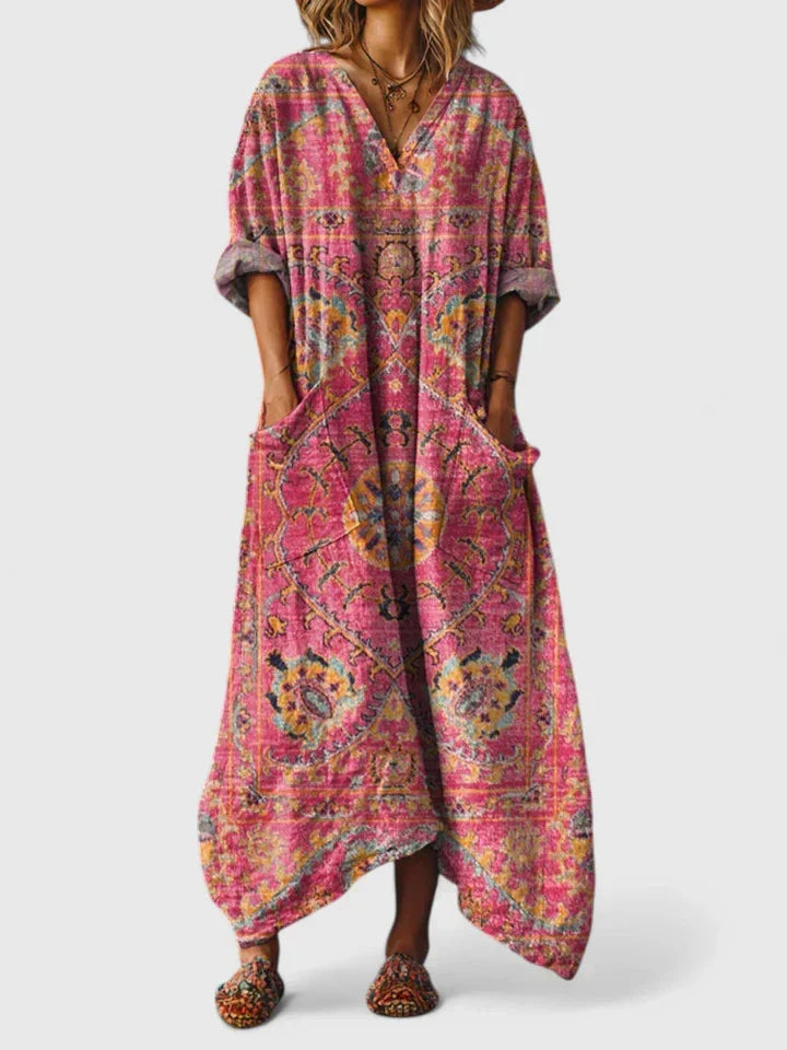 VIDAL BORDEAUX | ROBE ÉLÉGANTE POUR FEMME