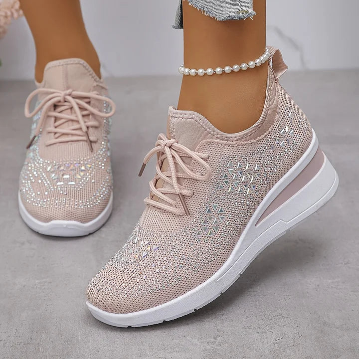 MOREAU LYON | BASKETS EN STRASS POUR FEMMES