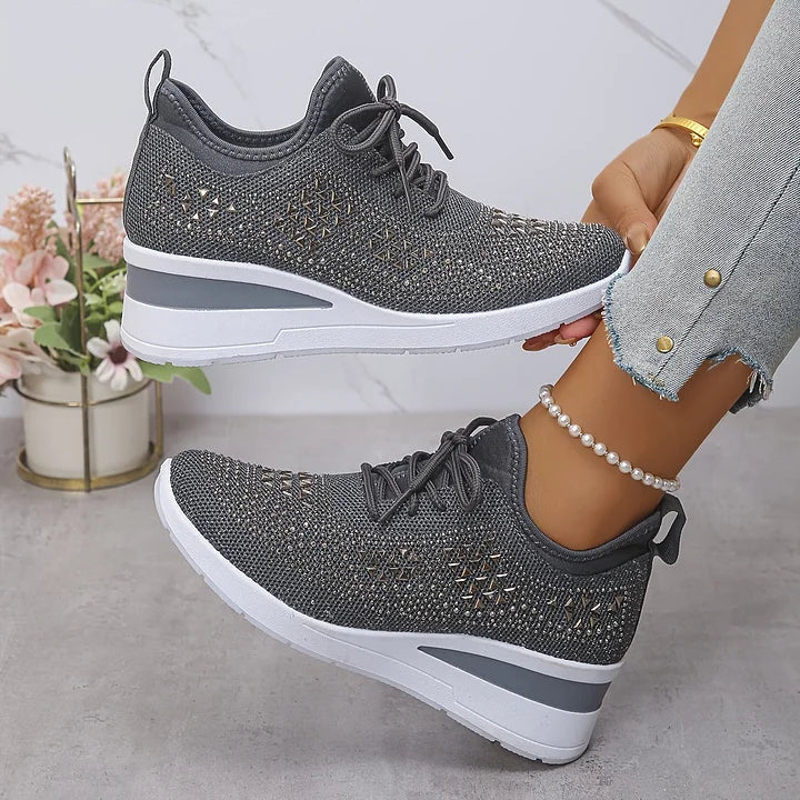 MOREAU LYON | BASKETS EN STRASS POUR FEMMES
