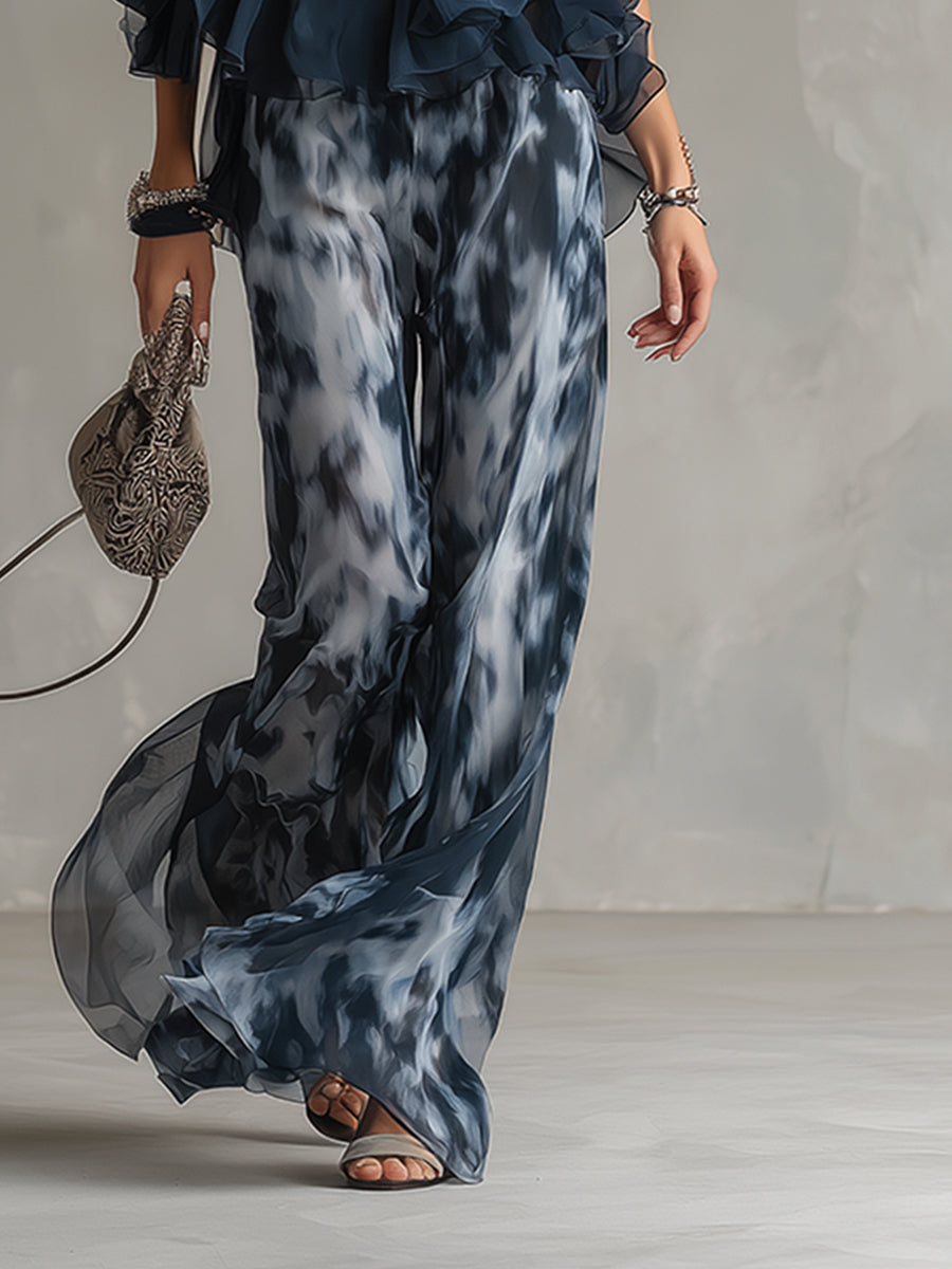 MOREAU LYON | ENSEMBLE PANTALON FLUIDE POUR FEMMES