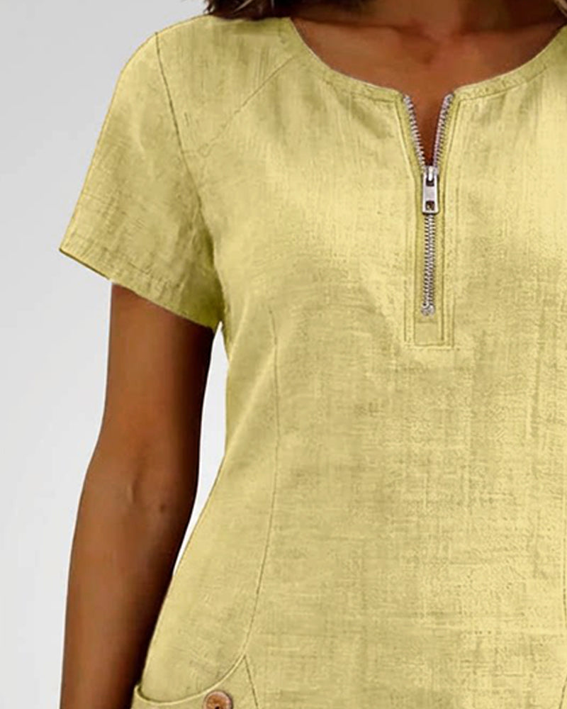 MOREAU LYON | ROBE À POCHES ZIPPÉES POUR FEMMES