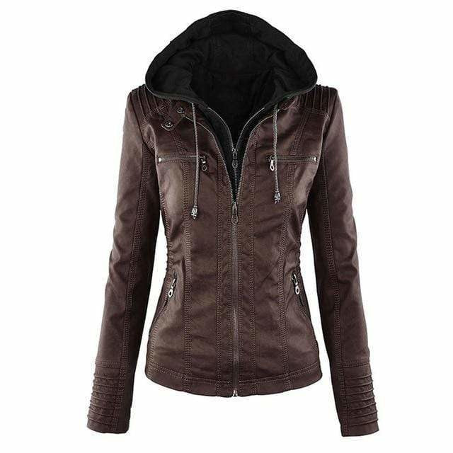 VIDAL BORDEAUX | VESTE À CAPUCHE POUR FEMMES