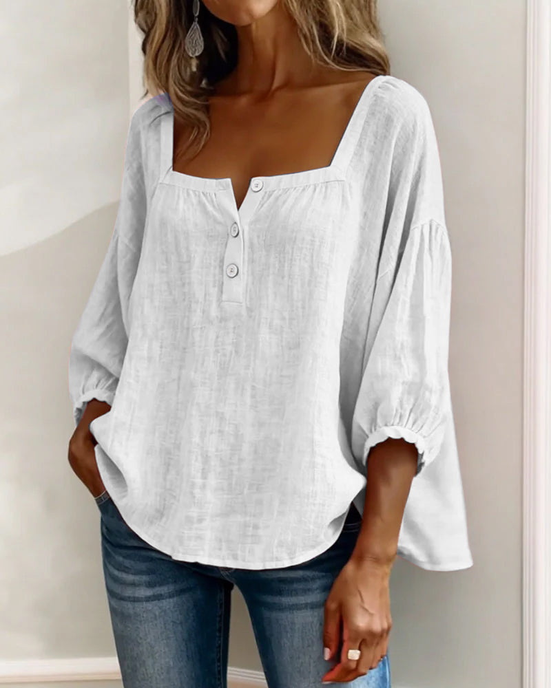 VIDAL BORDEAUX | BLOUSE EN LIN POUR FEMME