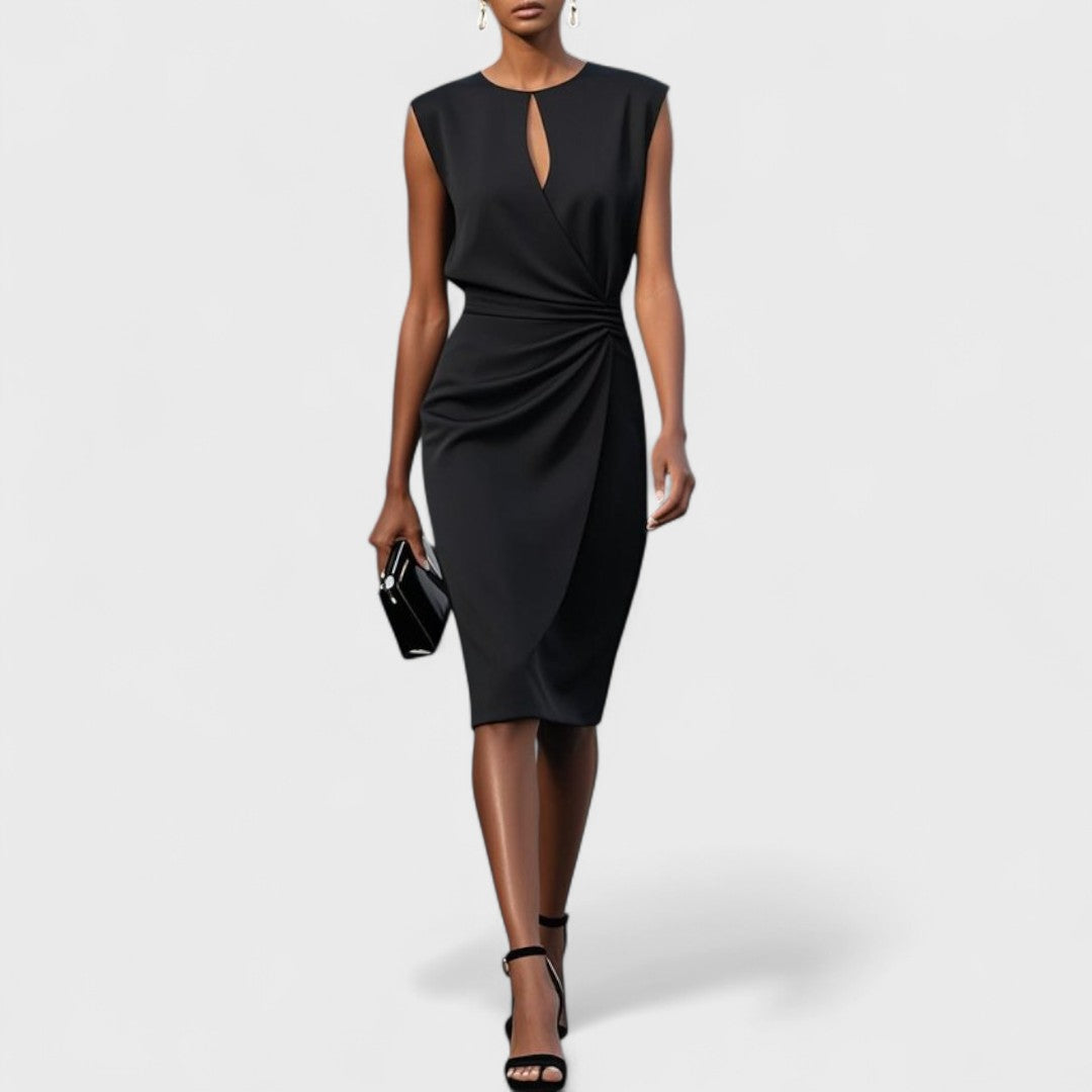 VIDAL BORDEAUX | ROBE DE JOUR ÉLÉGANTE POUR FEMME