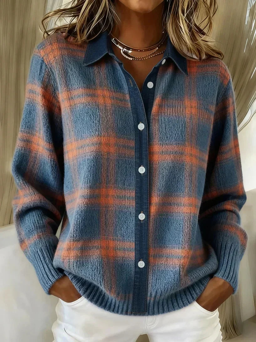 VIDAL BORDEAUX | GILET LONG À BOUTONS POUR FEMMES