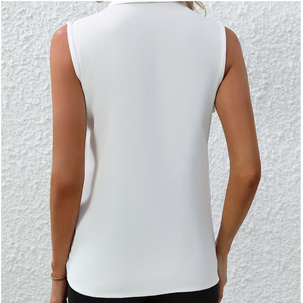 VIDAL BORDEAUX | BLOUSE DÉCOLLETÉ EN V DÉTENDUE POUR FEMMES