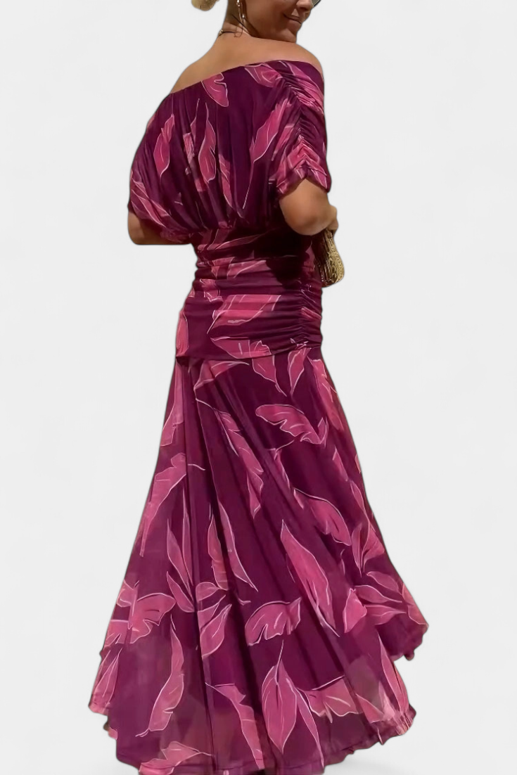 MOREAU LYON | ROBE DRAPÉE ÉLÉGANTE POUR FEMMES