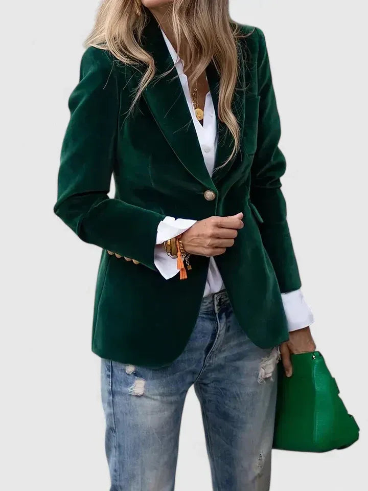 VIDAL BORDEAUX | BLAZER ÉLÉGANT POUR FEMME