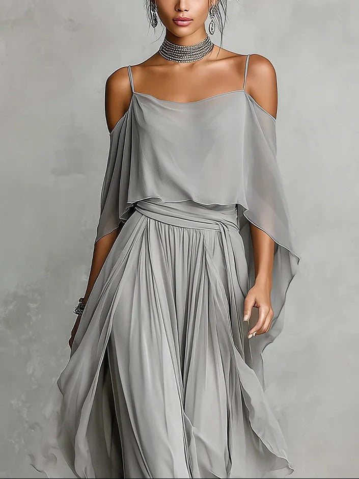 MOREAU LYON | ENSEMBLE ÉLÉGANT EN CHIFFON POUR FEMMES