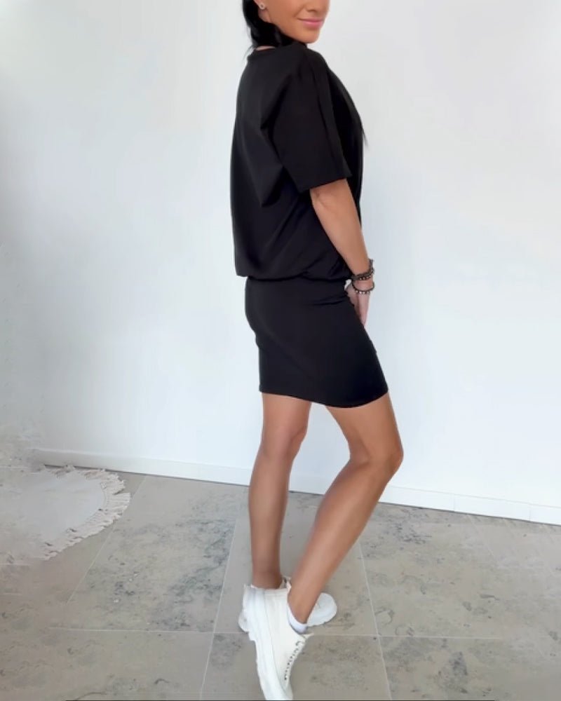 MOREAU LYON | ROBE MIDI ÉLASTIQUE POUR FEMMES