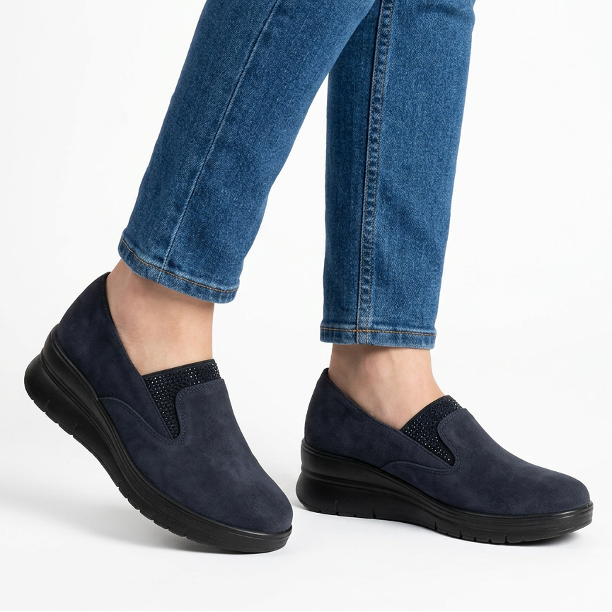 Margaux — Mocassin à Strass