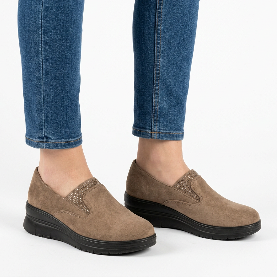 Margaux — Mocassin à Strass