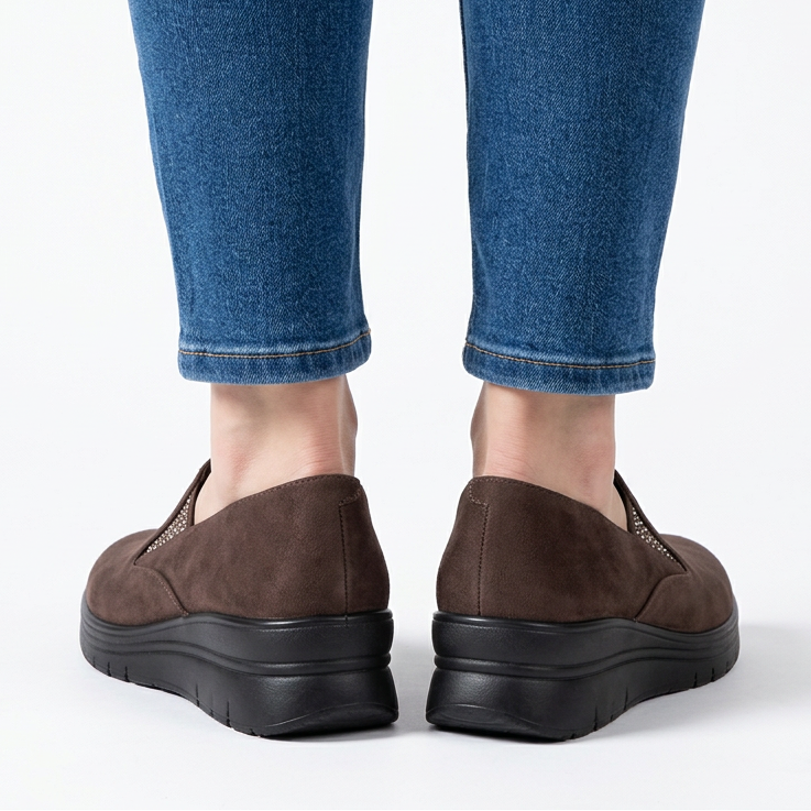 Margaux — Mocassin à Strass