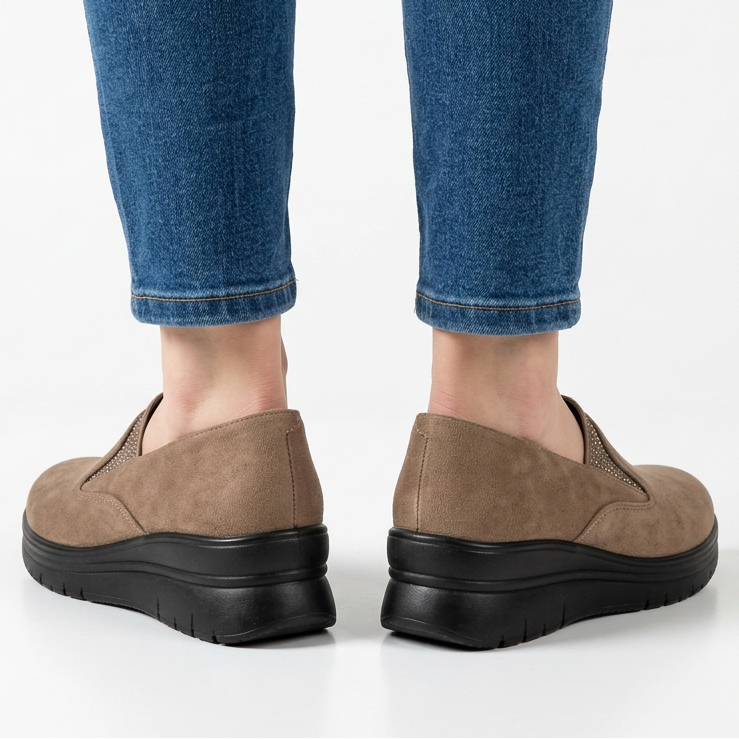 Margaux — Mocassin à Strass