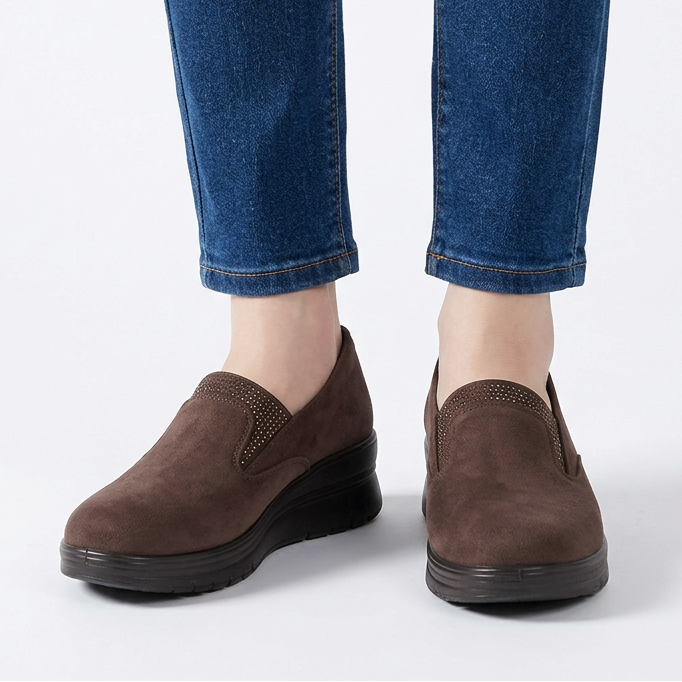 Margaux — Mocassin à Strass