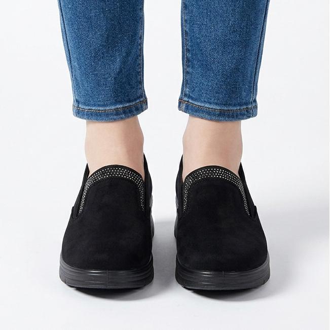 Margaux — Mocassin à Strass