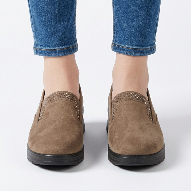 Margaux — Mocassin à Strass