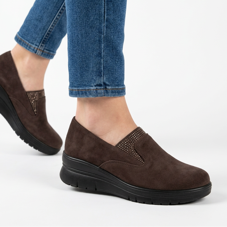 Margaux — Mocassin à Strass