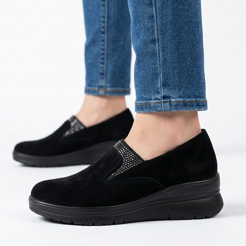 Margaux — Mocassin à Strass