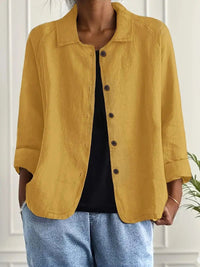 Harlow | Chemise Veste Détendue à Boutons