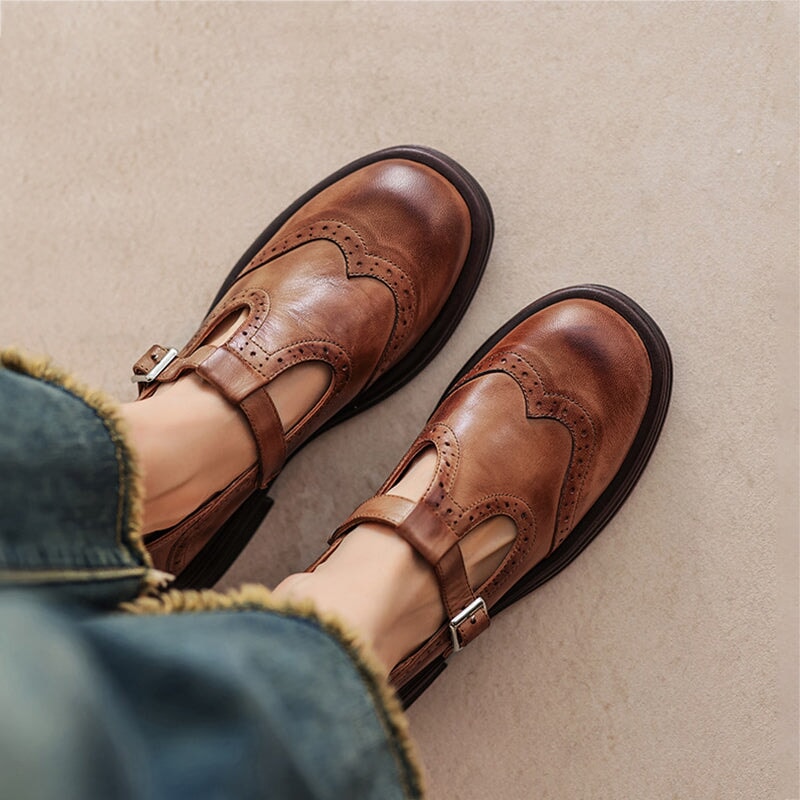 MOREAU LYON | CHAUSSURE BROGUE CLASSIQUE POUR FEMME