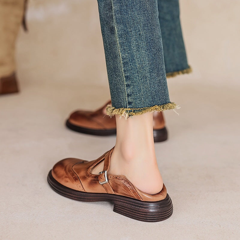 MOREAU LYON | CHAUSSURE BROGUE CLASSIQUE POUR FEMME