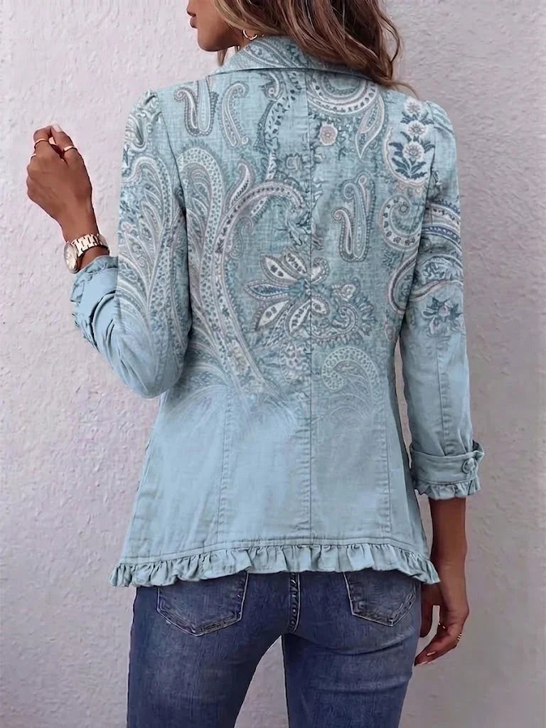 Lois | Veste Boho Volantée