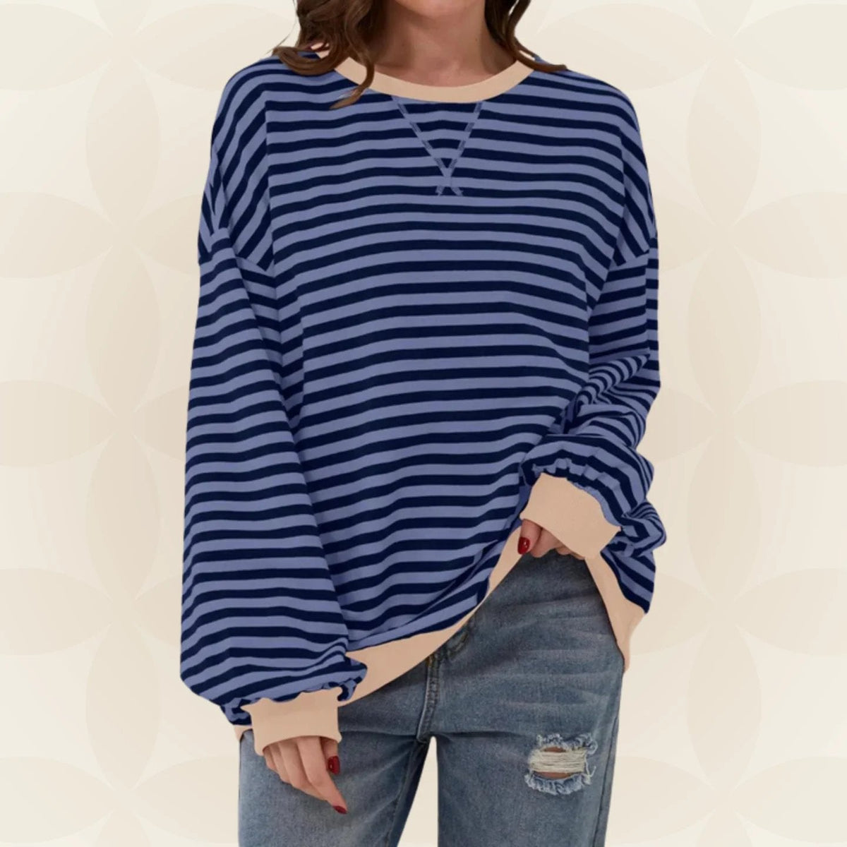 VIDAL BORDEAUX | PULL EN MAILLE SURDIMENSIONNÉE POUR FEMMES