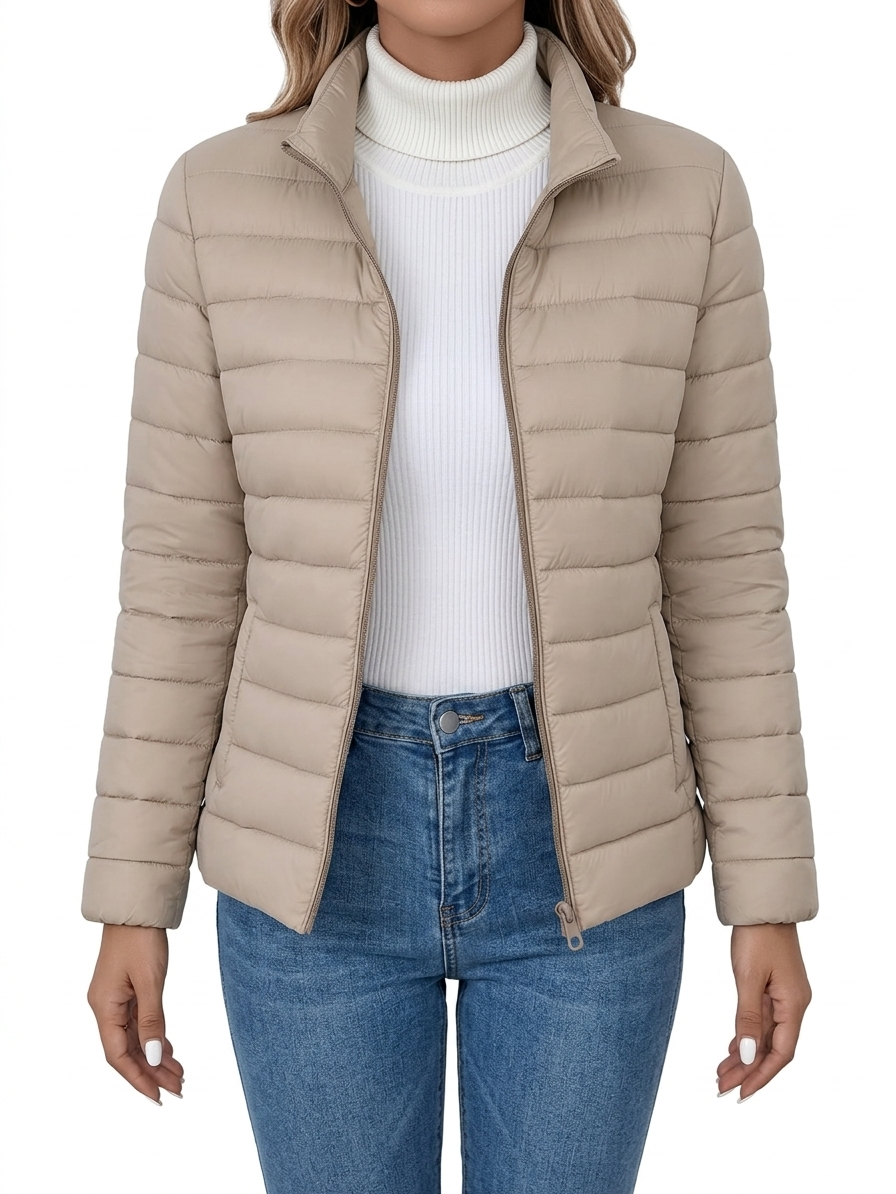 VIDAL BORDEAUX | VESTE MATELASSÉE DE PRINTEMPS POUR FEMMES