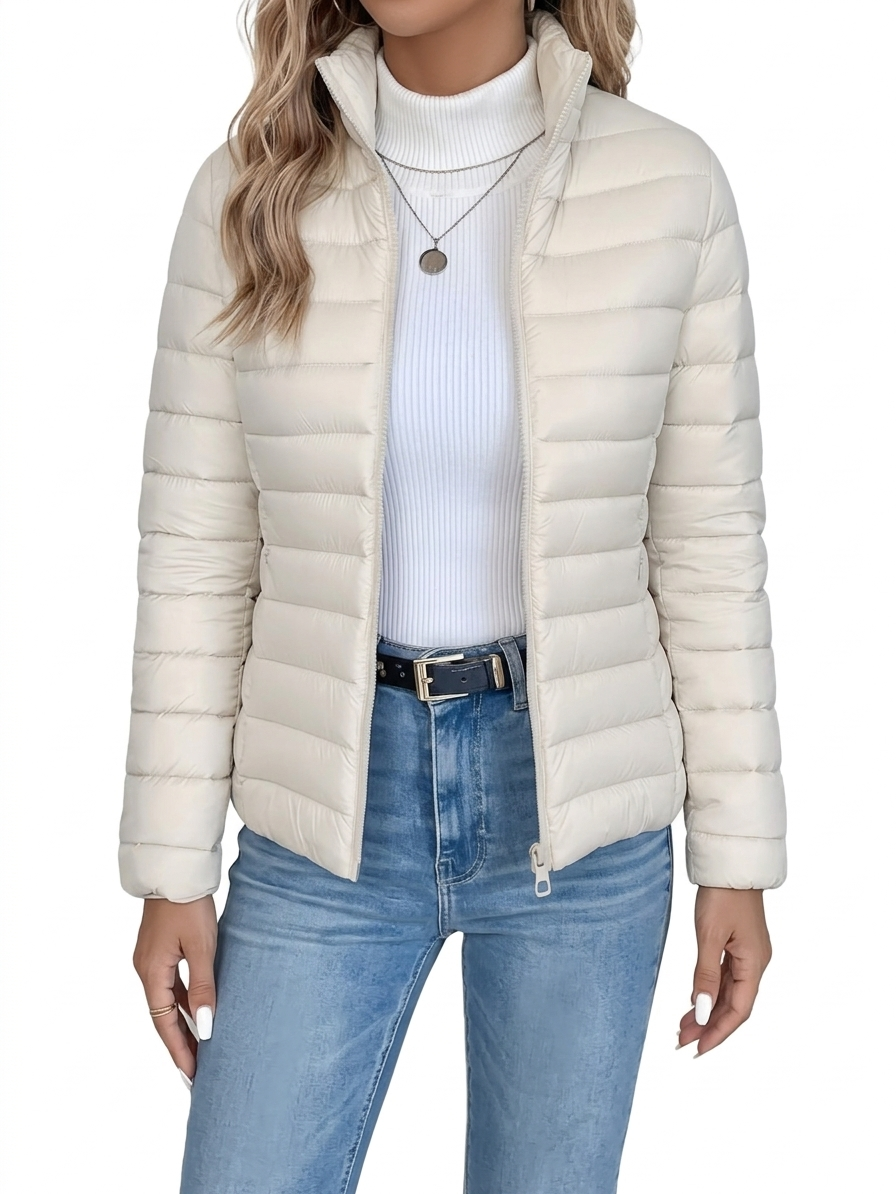 VIDAL BORDEAUX | VESTE MATELASSÉE DE PRINTEMPS POUR FEMMES