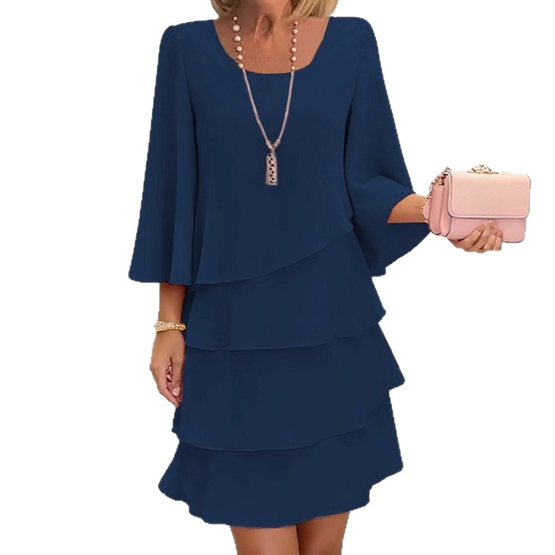 MOREAU LYON | ROBE COL CARRÉ POUR FEMME