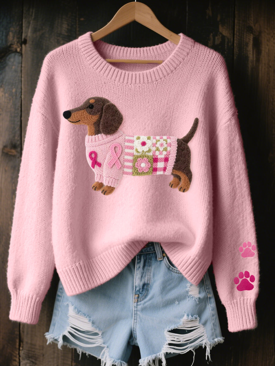 VIDAL BORDEAUX | PULL EN MAILLE TECKEL POUR FEMMES