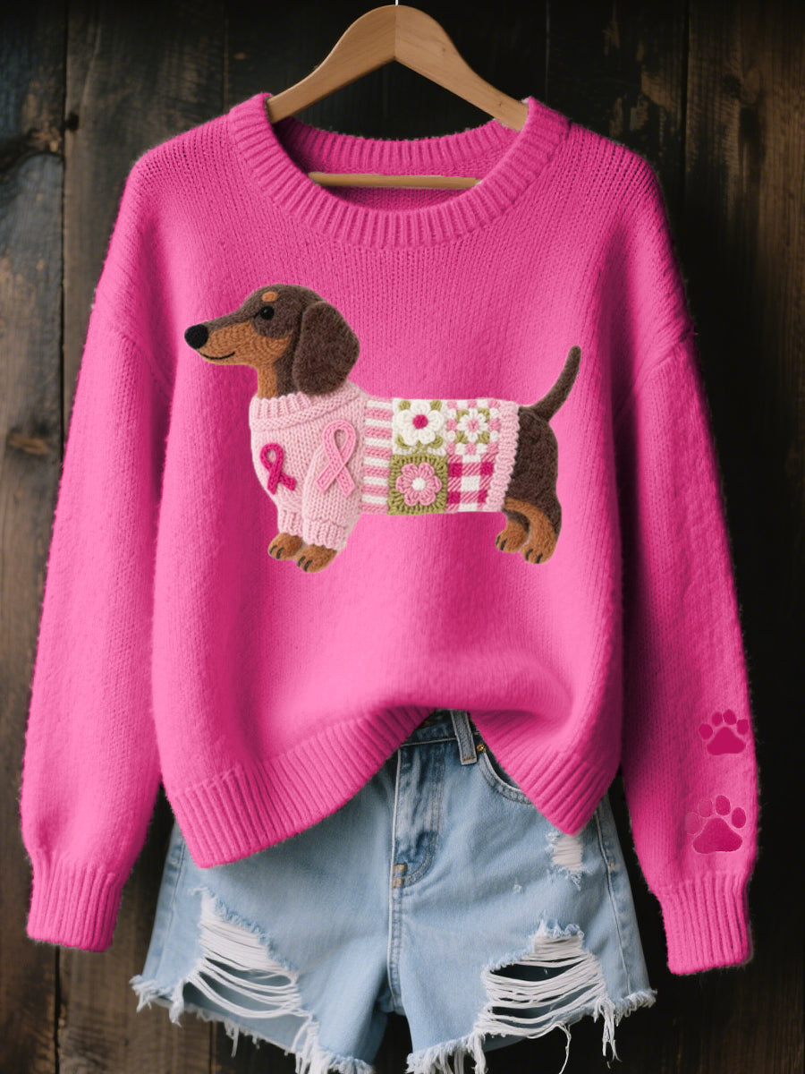VIDAL BORDEAUX | PULL EN MAILLE TECKEL POUR FEMMES
