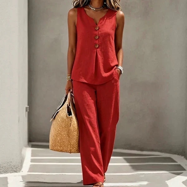 MOREAU LYON | ENSEMBLE PANTALON DÉTENDU POUR FEMMES