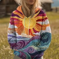 Le Hoodie Lark Sunburst